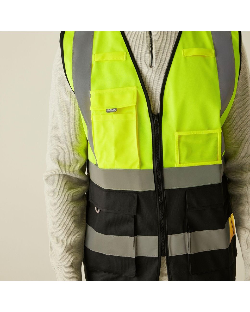Regatta Green Pro Hi-Vis Executive Vest for men