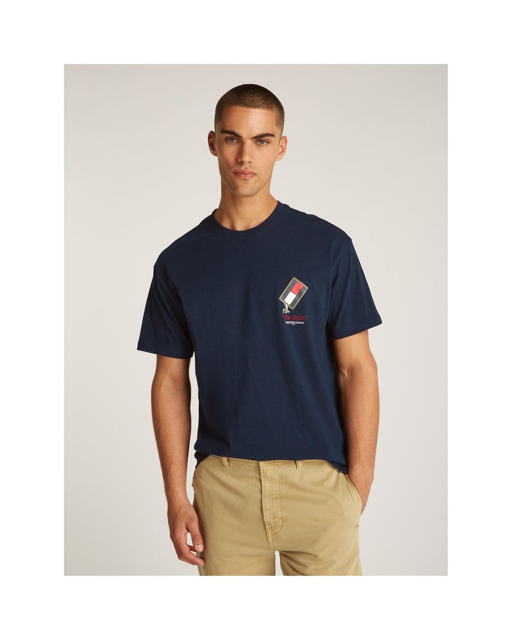 Tommy Hilfiger Blue Novelty T-Shirt for men