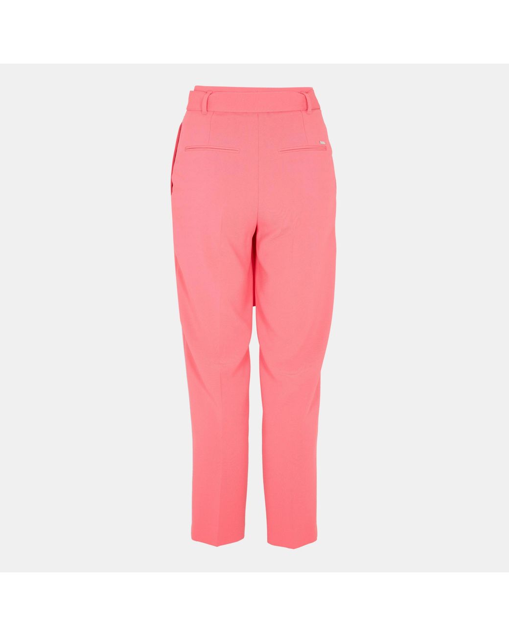 Boss Pink Tapiah Straight Trousers