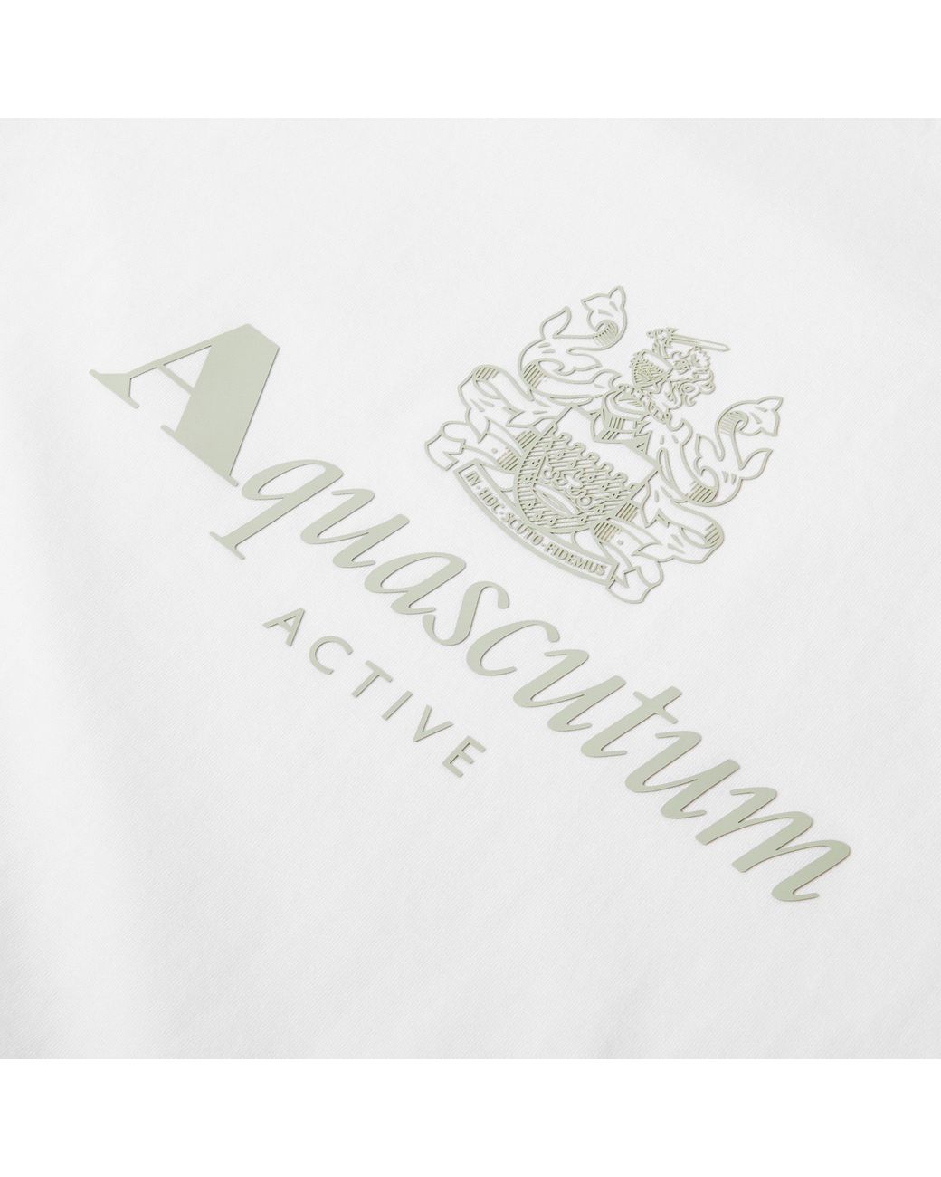Aquascutum White T-Shirt for men