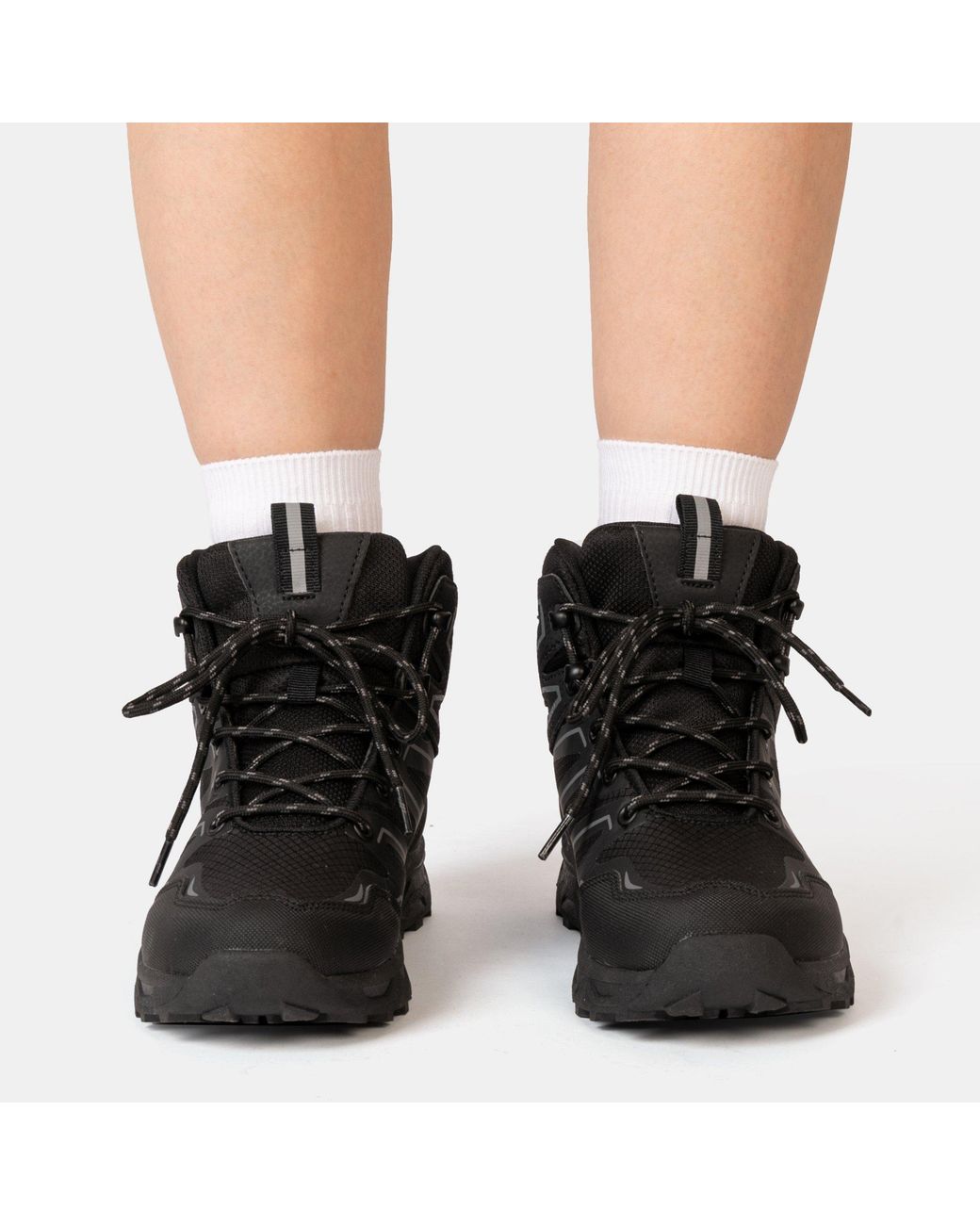 Donnay Black Outdoor Walking Boots