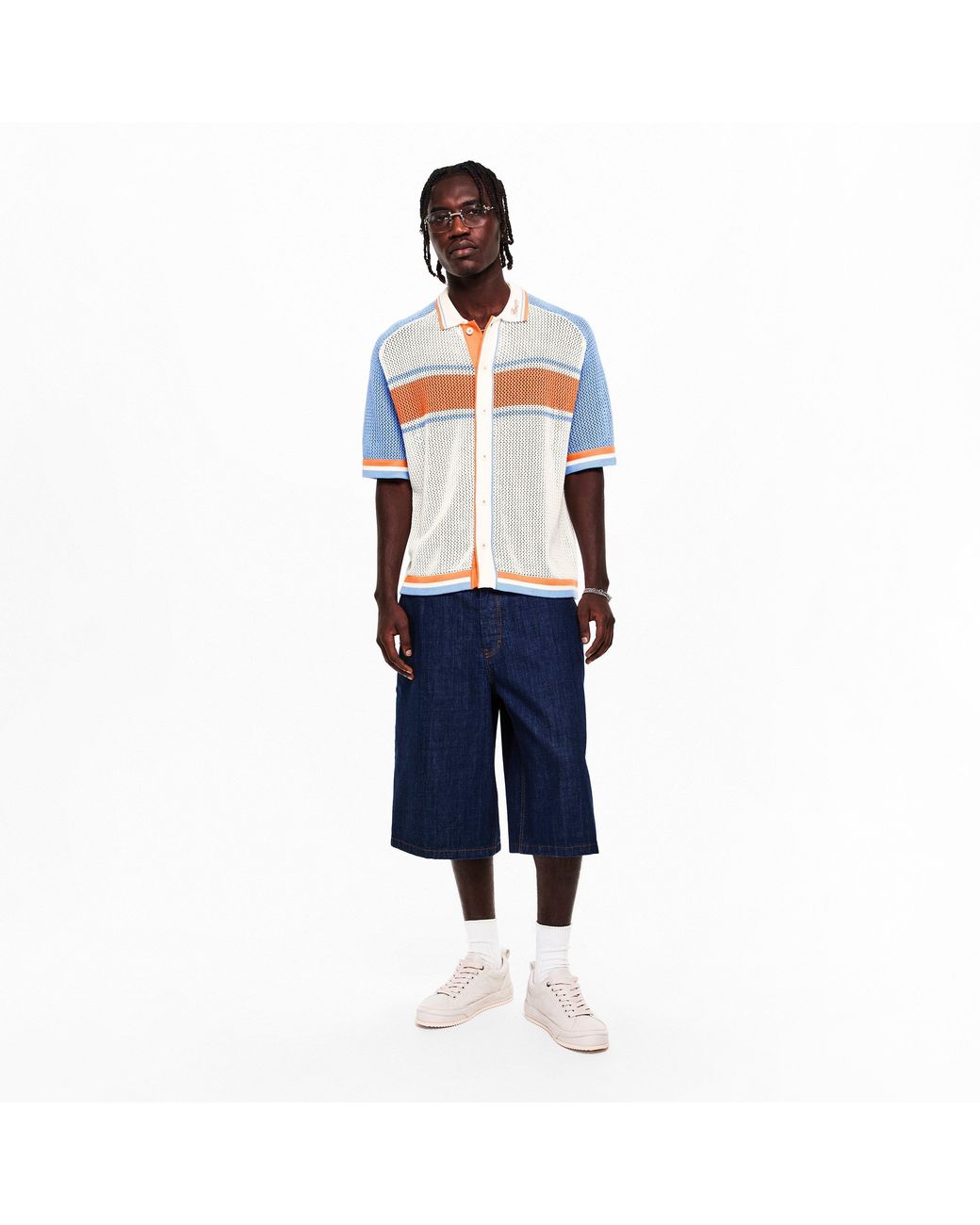 Homies Marbella Multicolor Homies Polo Knit for men