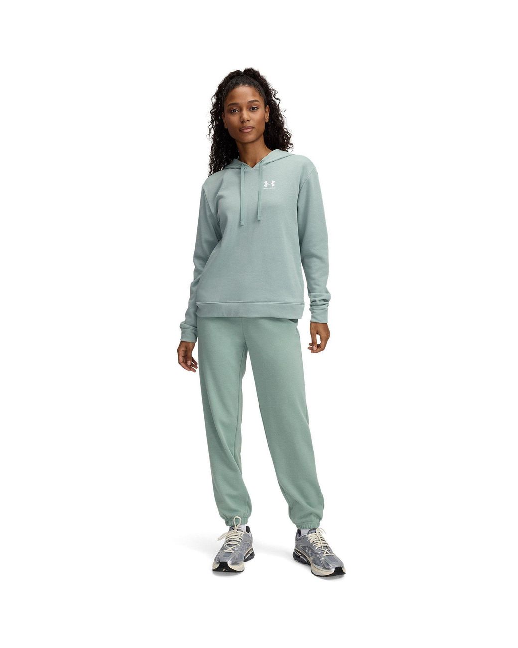 Under Armour Green Rival Terry Joggers
