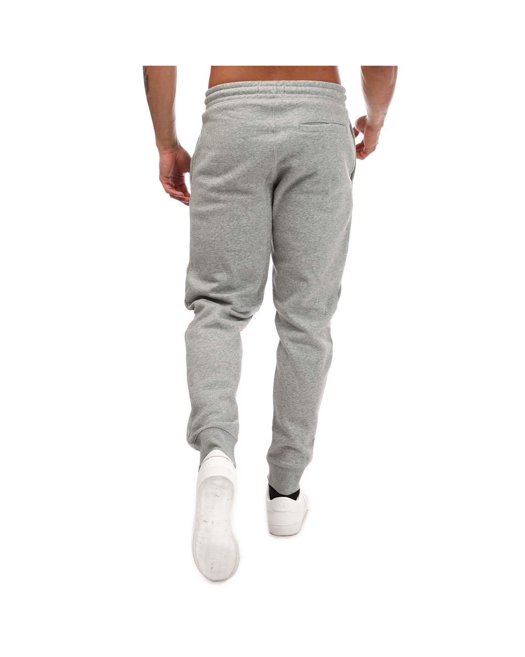 Original Penguin Gray Sticker Pete Fleece Jogging Pants for men