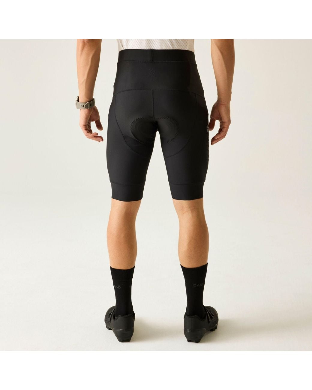 Dare 2b Black Ultra Cycling Bib Shorts for men