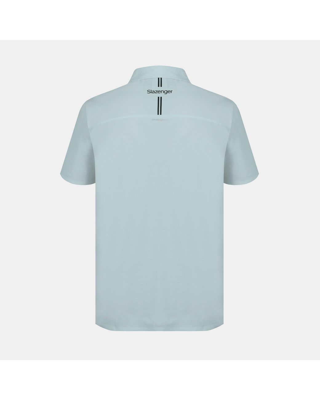 Slazenger 1881 Blue Slagenzer Golf Short Sleeve Performance Polo Shirt for men