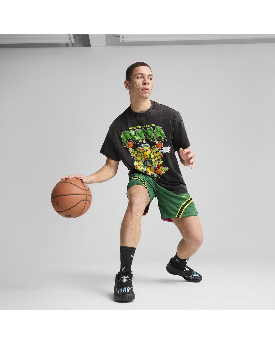 PUMA Black Mb.01 Tmnt Baxter Stockma Basketball Trainers for men