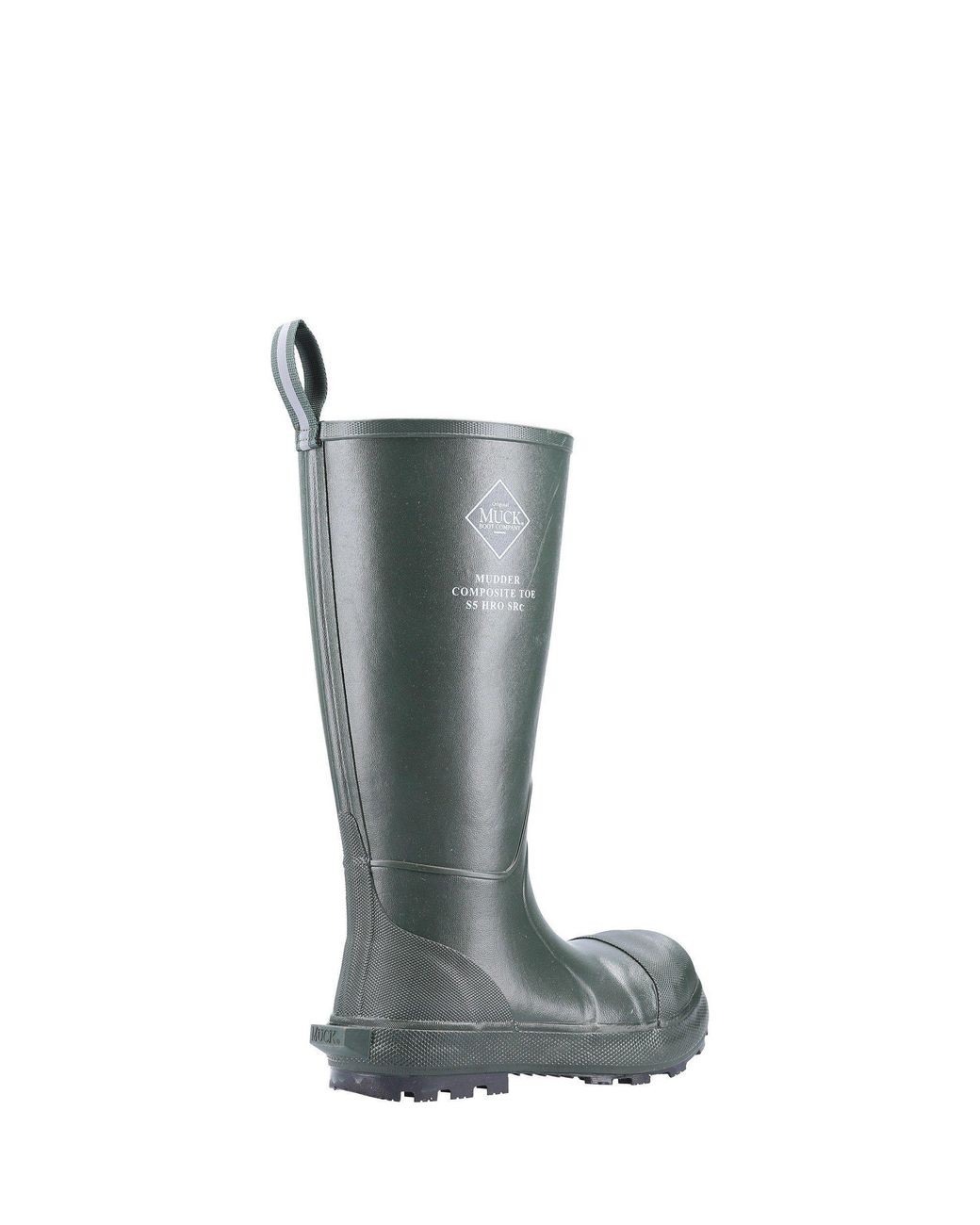 Muck Boot Green Mudder Tall Safety Wellington S5 for men