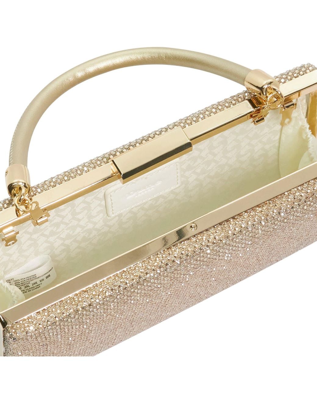 Dune Natural Banquit Clutch Bag