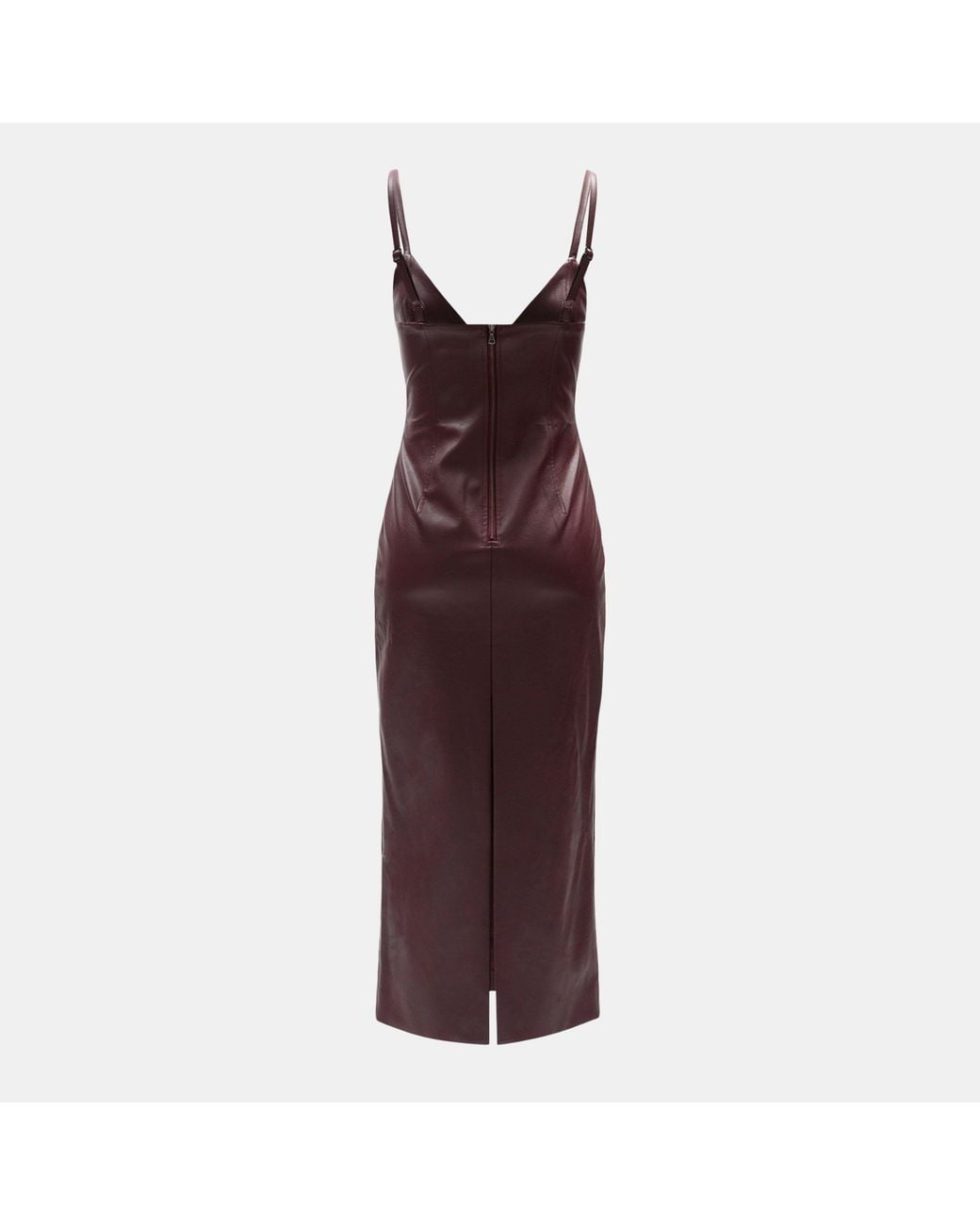 Bardot Purple Estine Midi Strappy Plunge Bodycon Dress