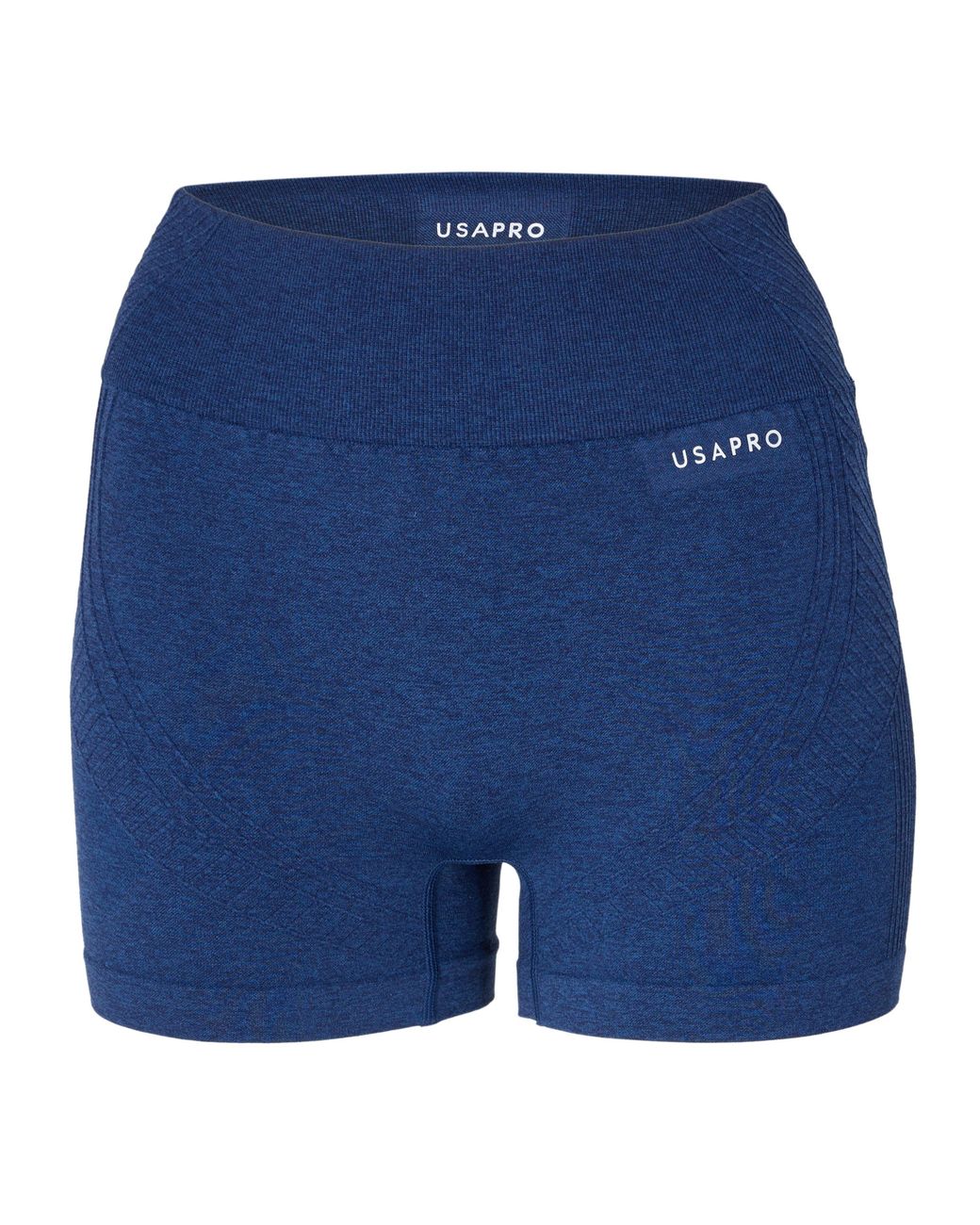 Usa Pro Blue Usap Seamless 3 Inch Shorts