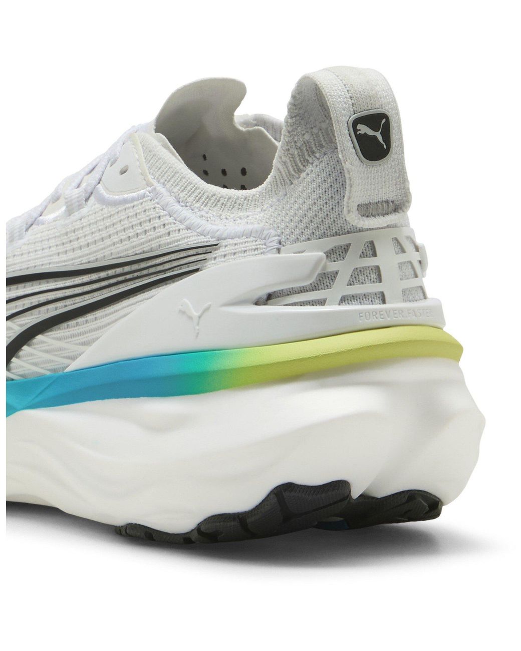 PUMA White Foreverrun Nitro 2 Wn Road Running Shoes