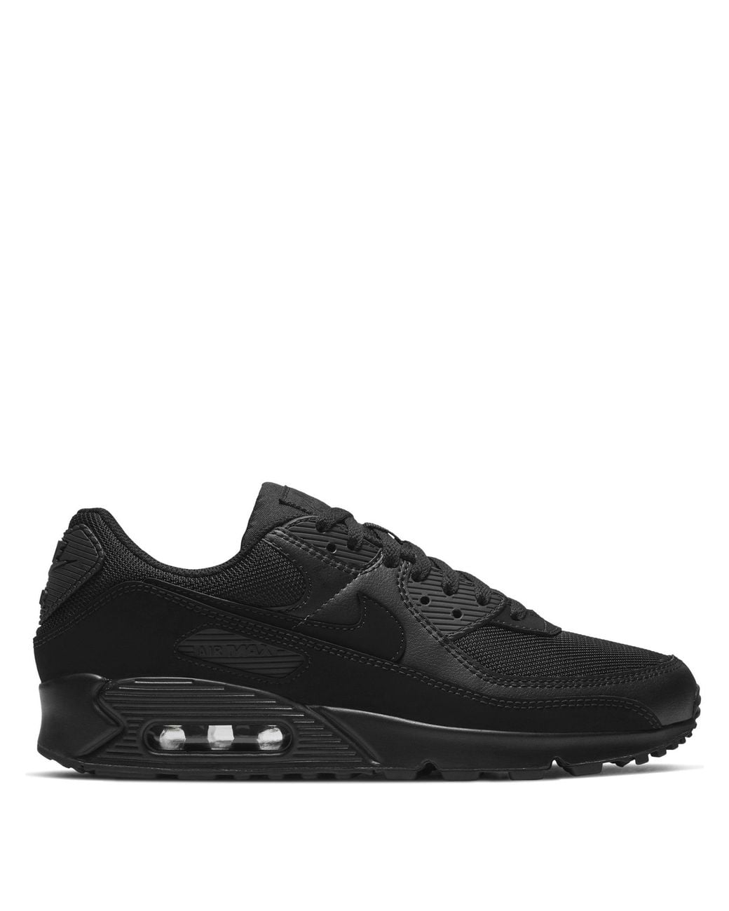 Nike Black Air Max 90 Shoes for men