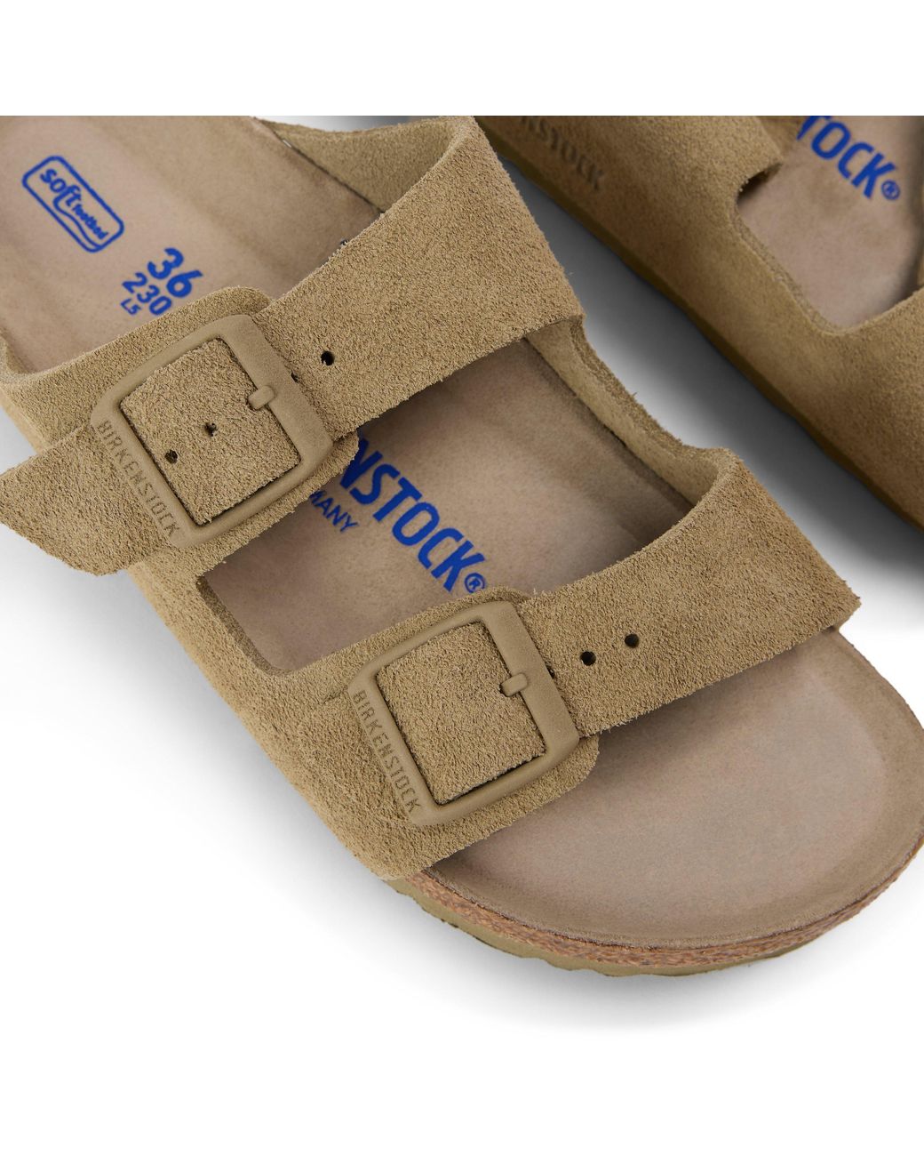 Birkenstock Brown Bstk Arizona Sft Footb 64