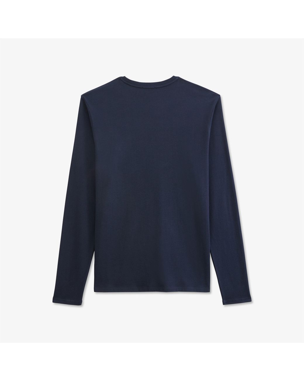 Eden Park Blue Long Sleeved Cotton T-Shirt for men