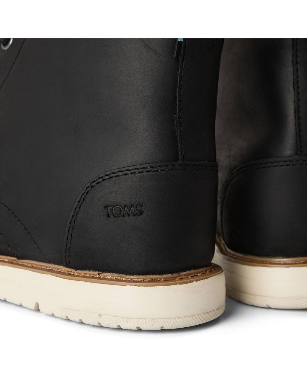 TOMS Black Hilsid Boot for men
