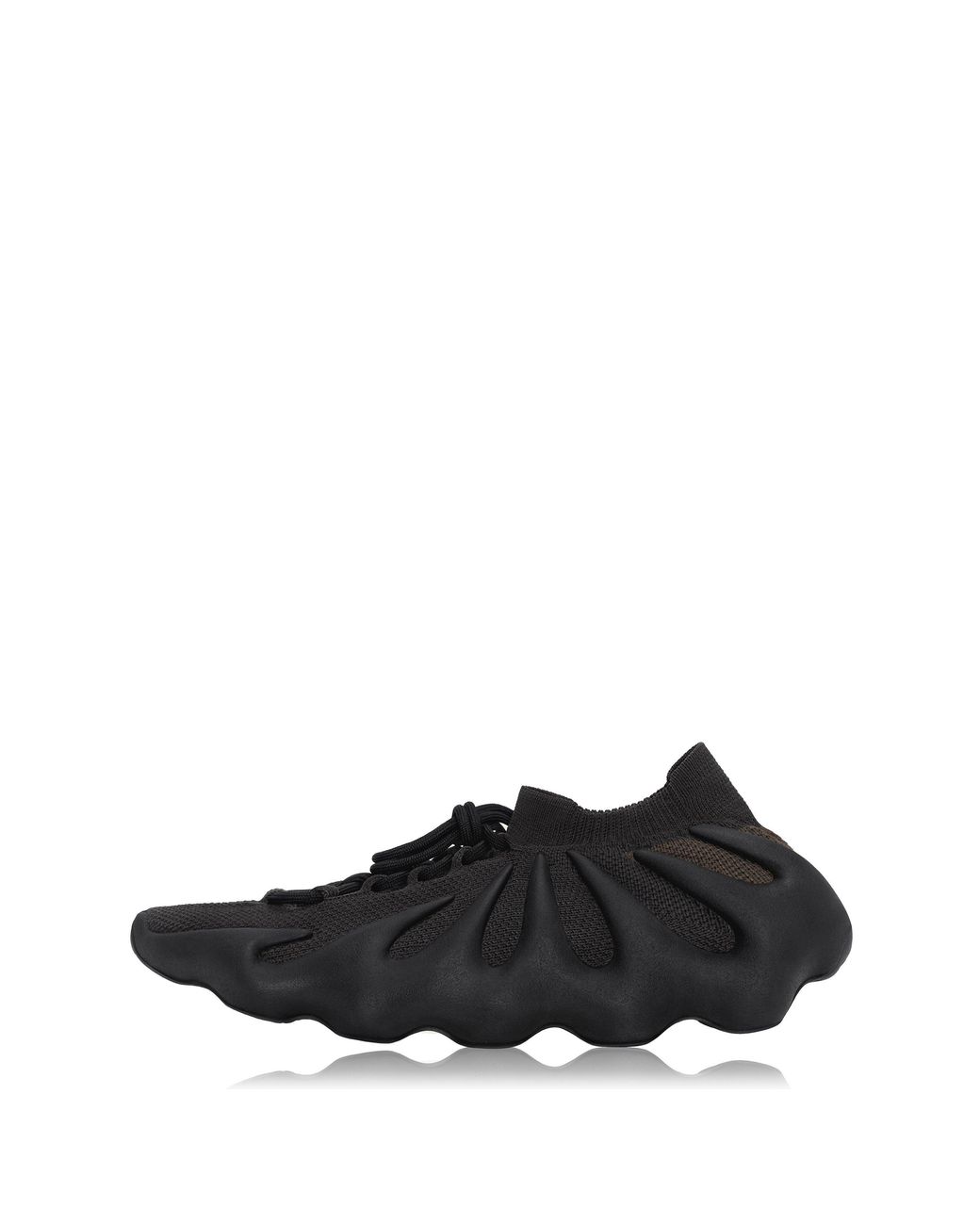 Yeezy Black 450 Dark Slate Sock-Style Ankle Sneakers for men