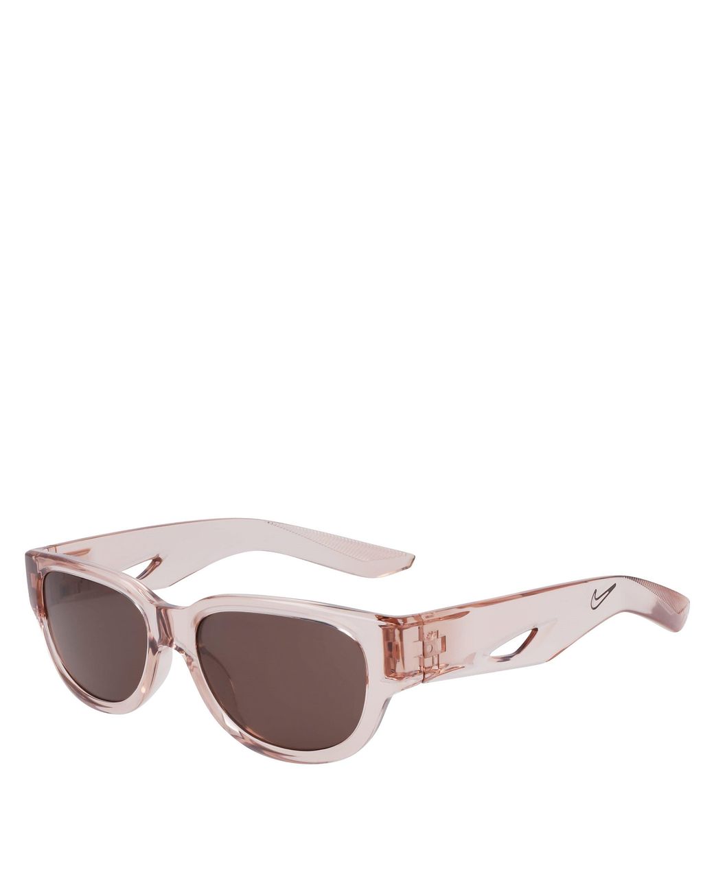 Nike Brown Variant Ii Rectangle Sunglasses