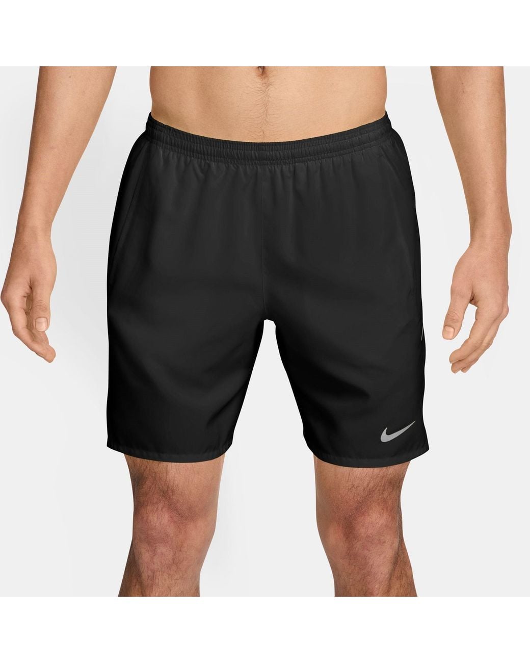 Nike Black Miler 7 Performance Running Shorts for men