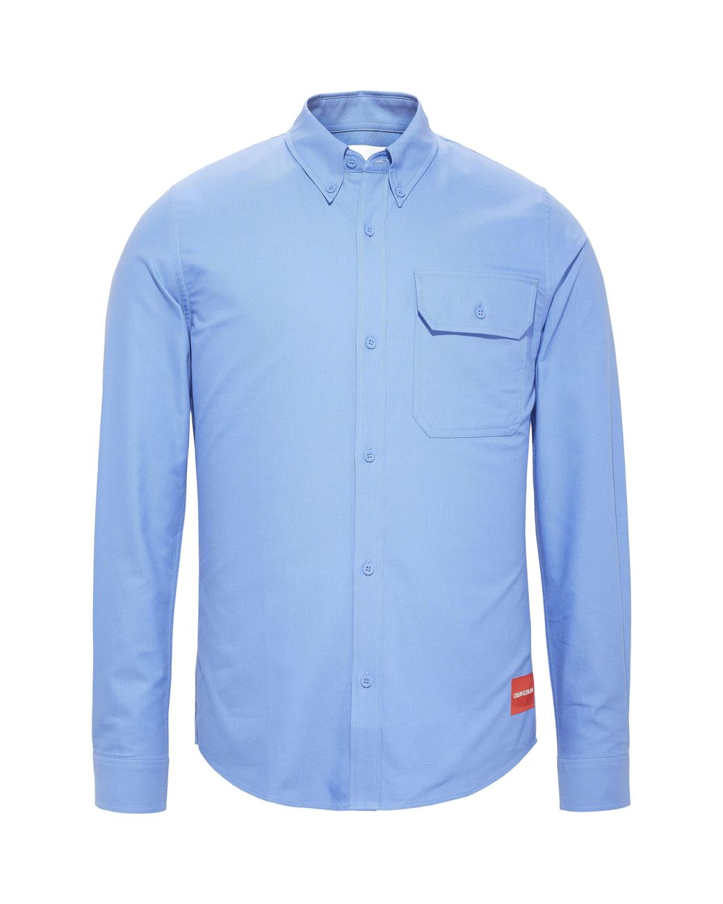 Calvin Klein Blue Ck Jeans Oxford Shirt for men
