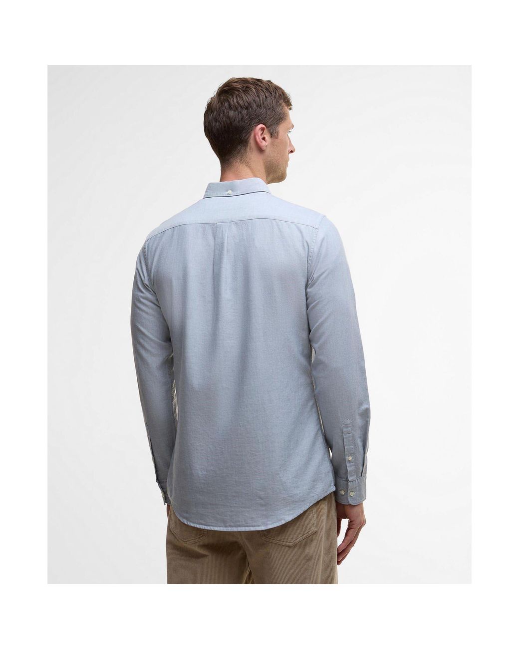 Barbour Blue Oxford Shirt for men