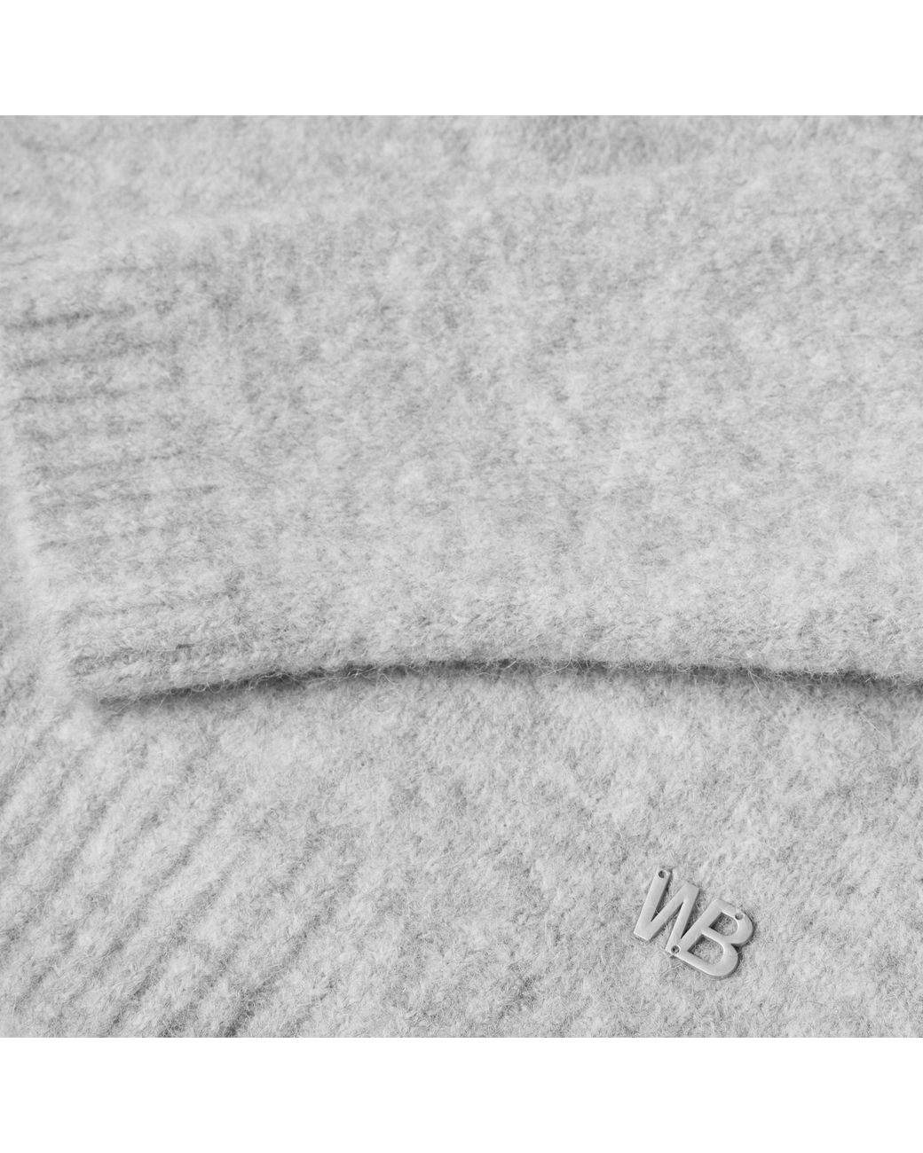 WRSTBHVR Gray Crew Neck Jumper