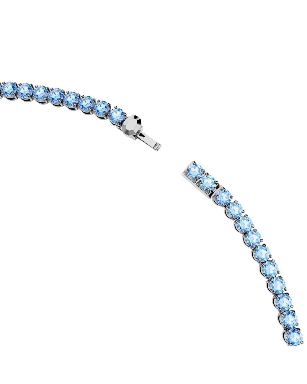 Swarovski Blue Matrix Choker Necklace