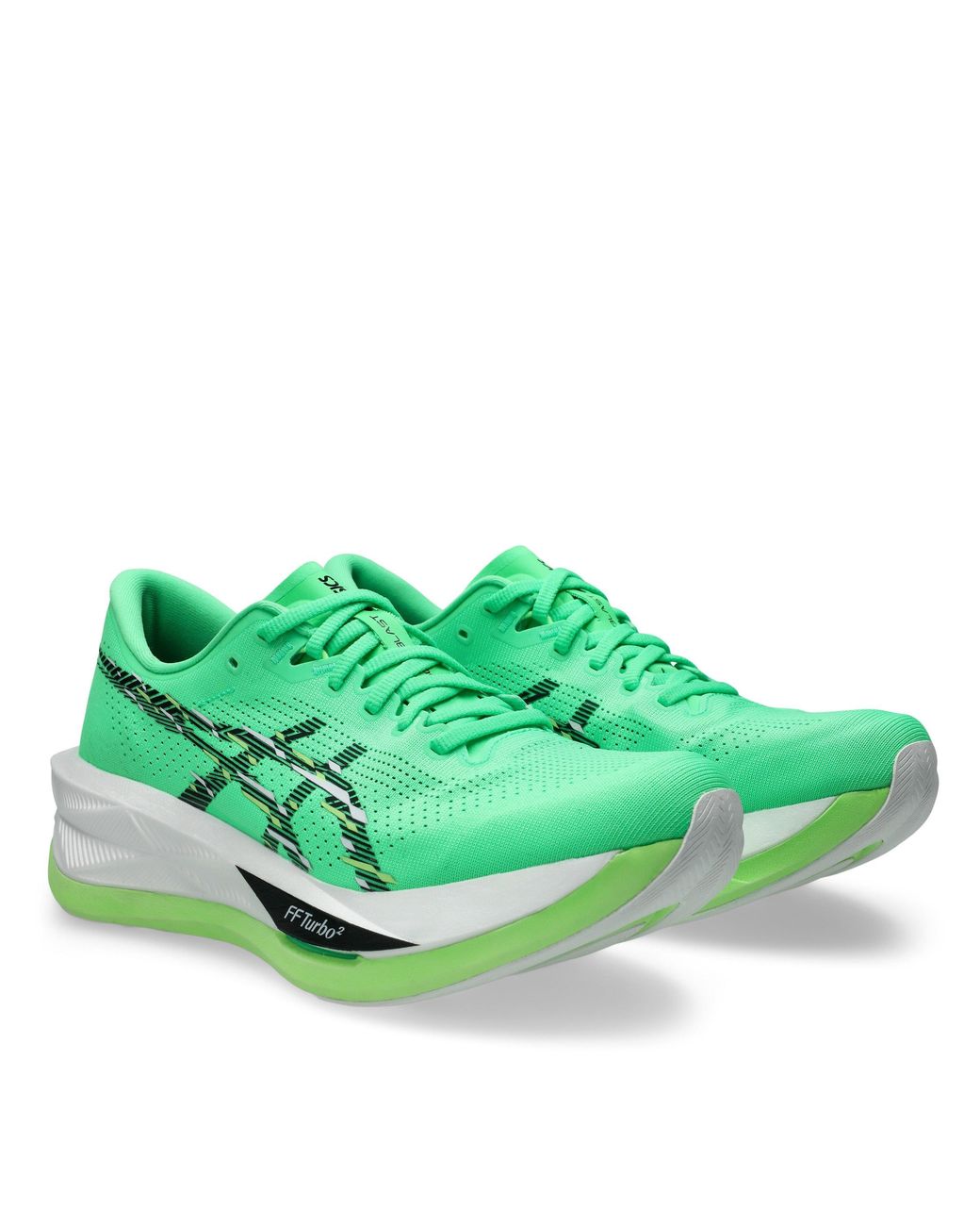 Asics Green Sonicblast Running Shoes for men