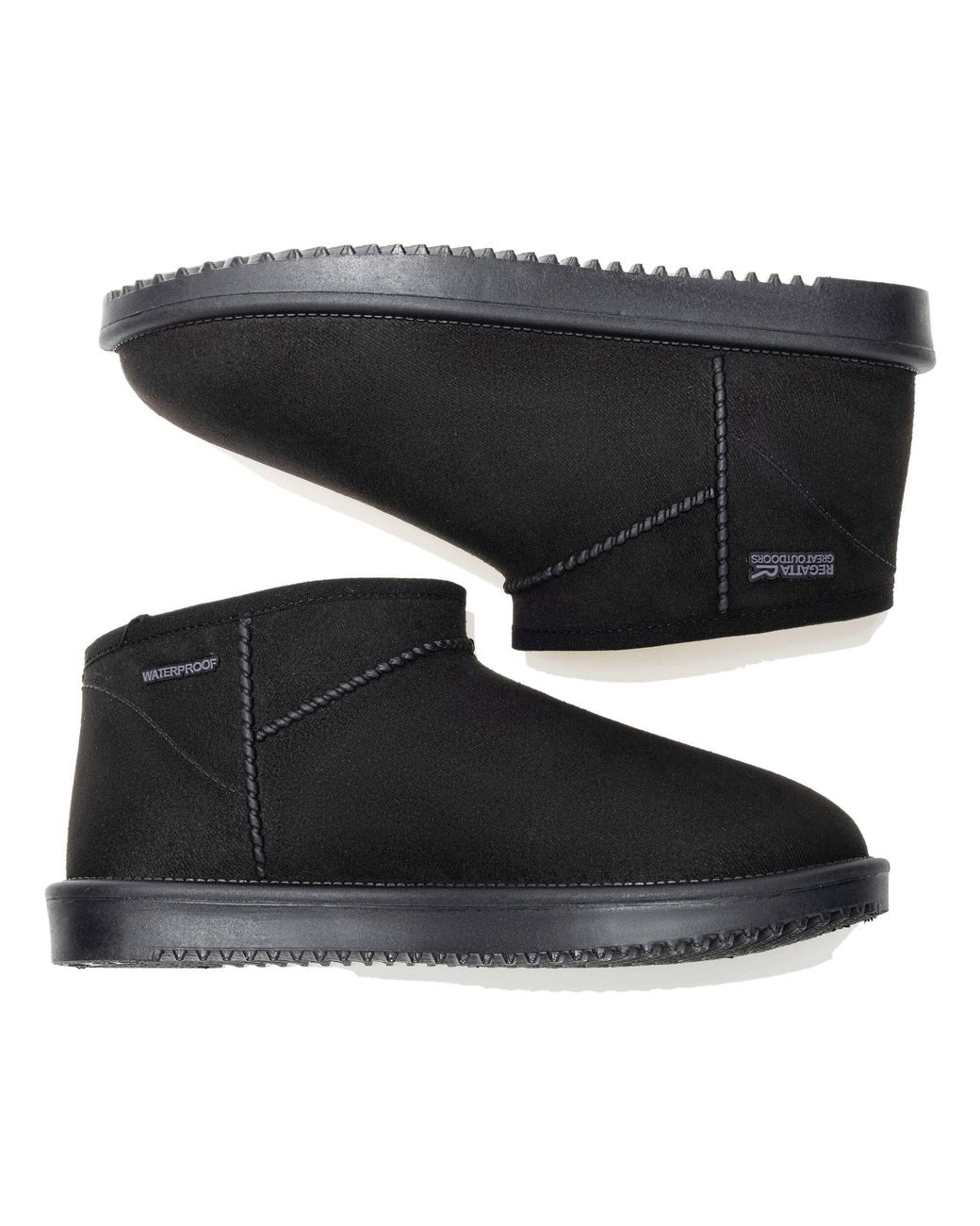 Regatta Black Risley Short Waterproof Boots