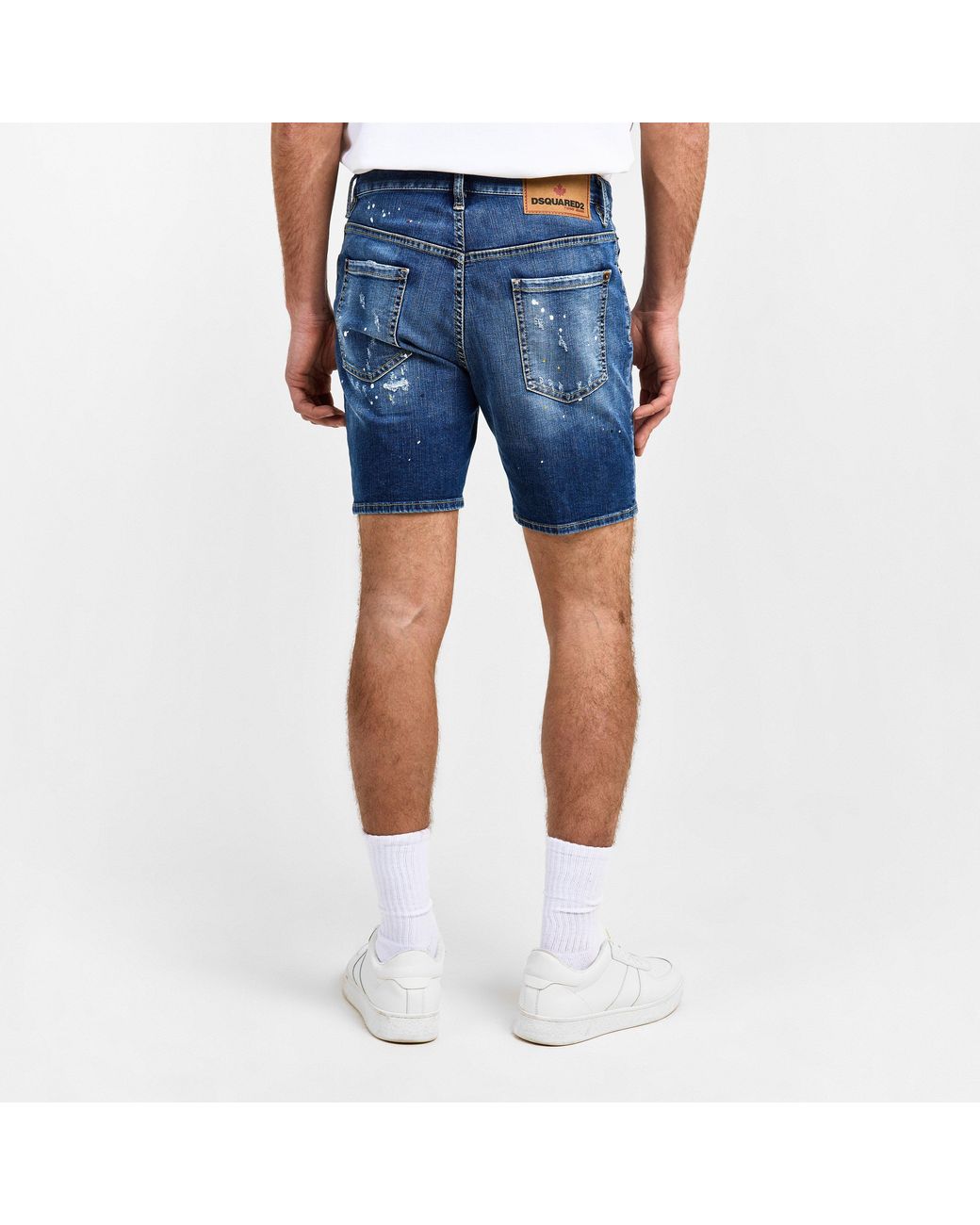 DSquared² Blue Marine Shorts for men