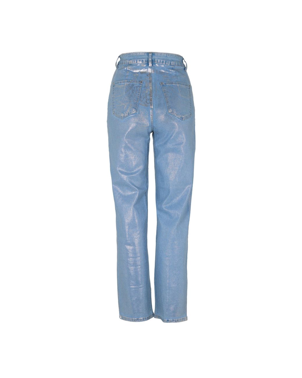 Amy Lynn Blue Lupe Ct Trainer Straight Leg Trousers