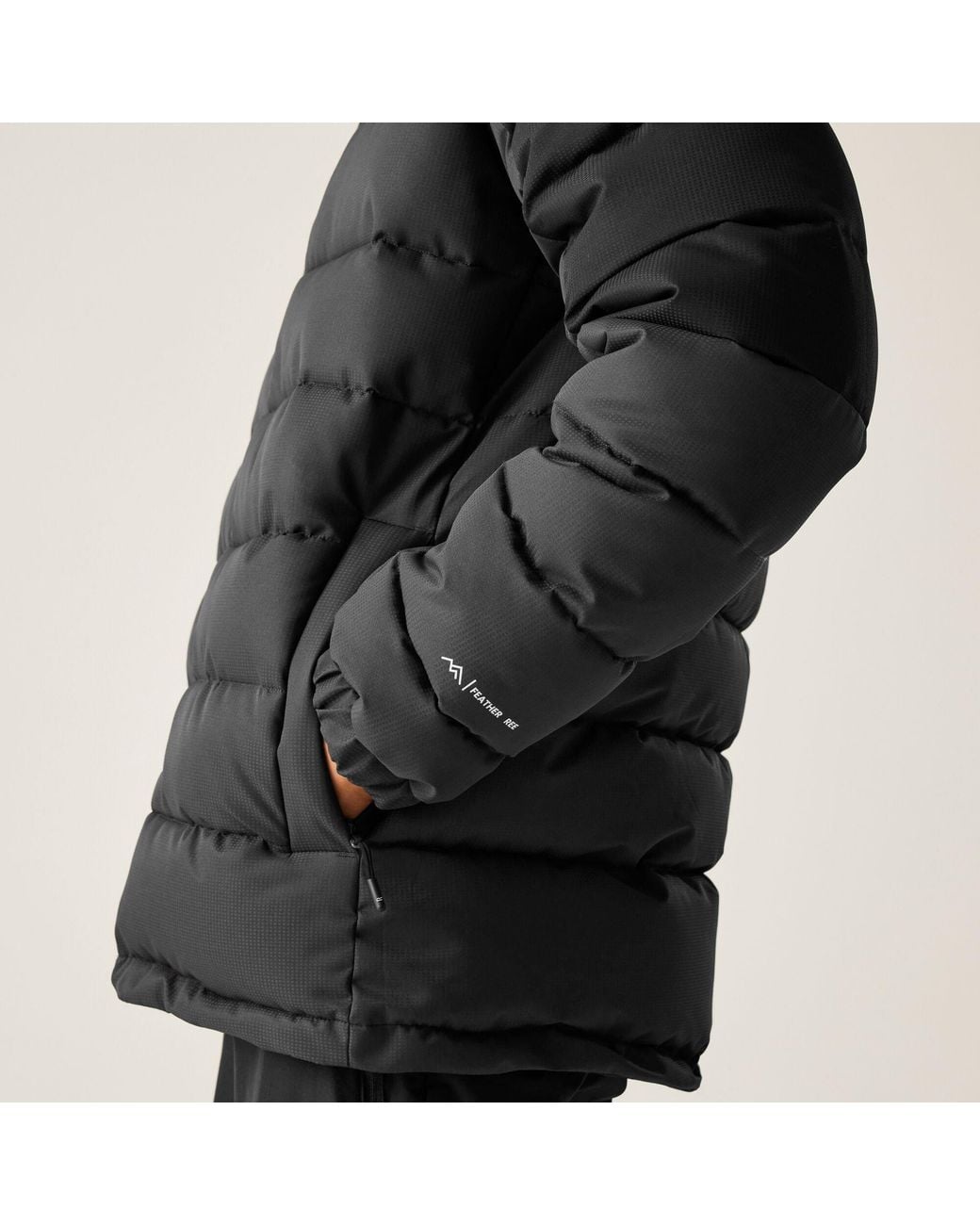 Regatta Black Aldthorn Water-Resistant Quilted Jacket for men