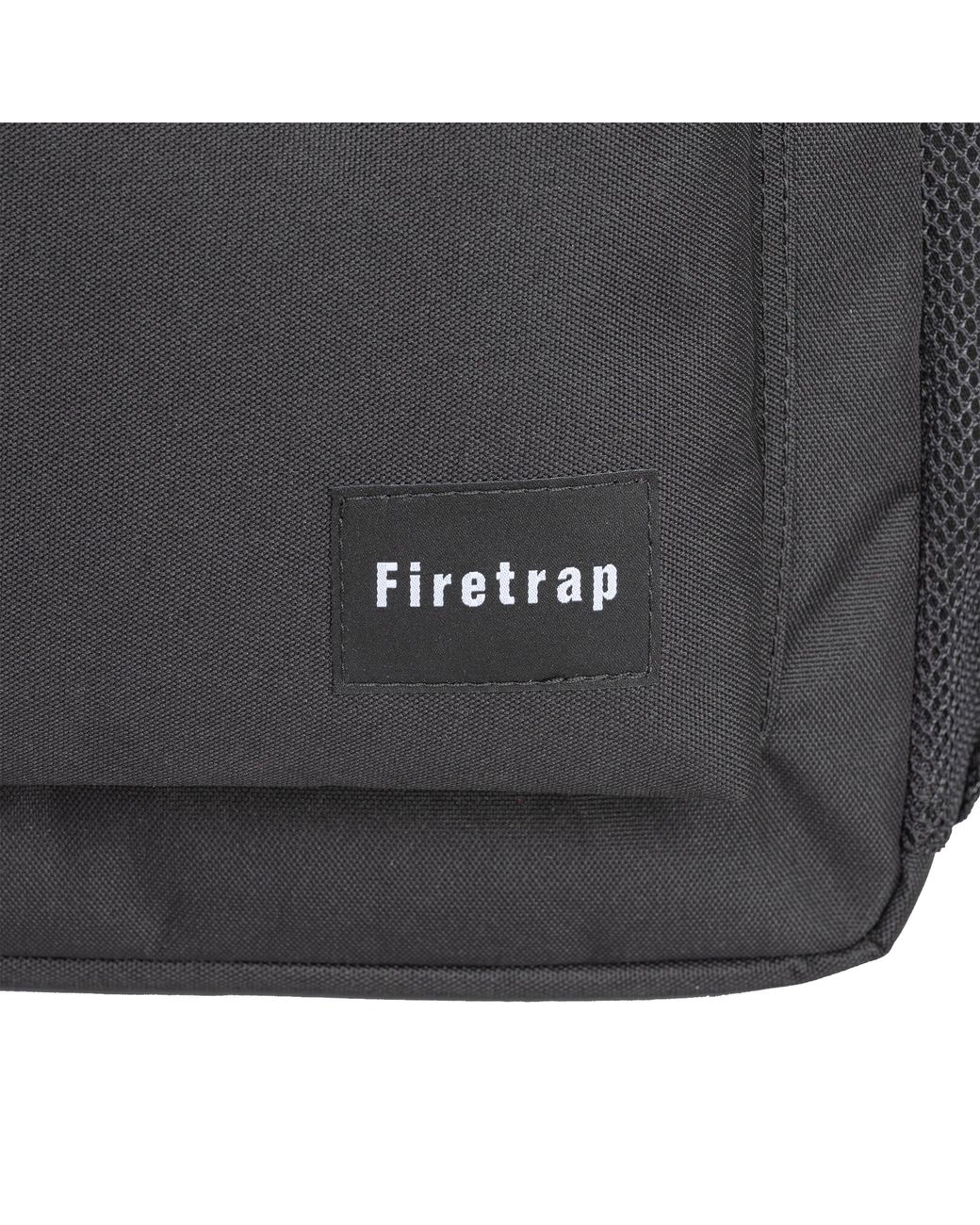 Firetrap Black Lazer Backpack