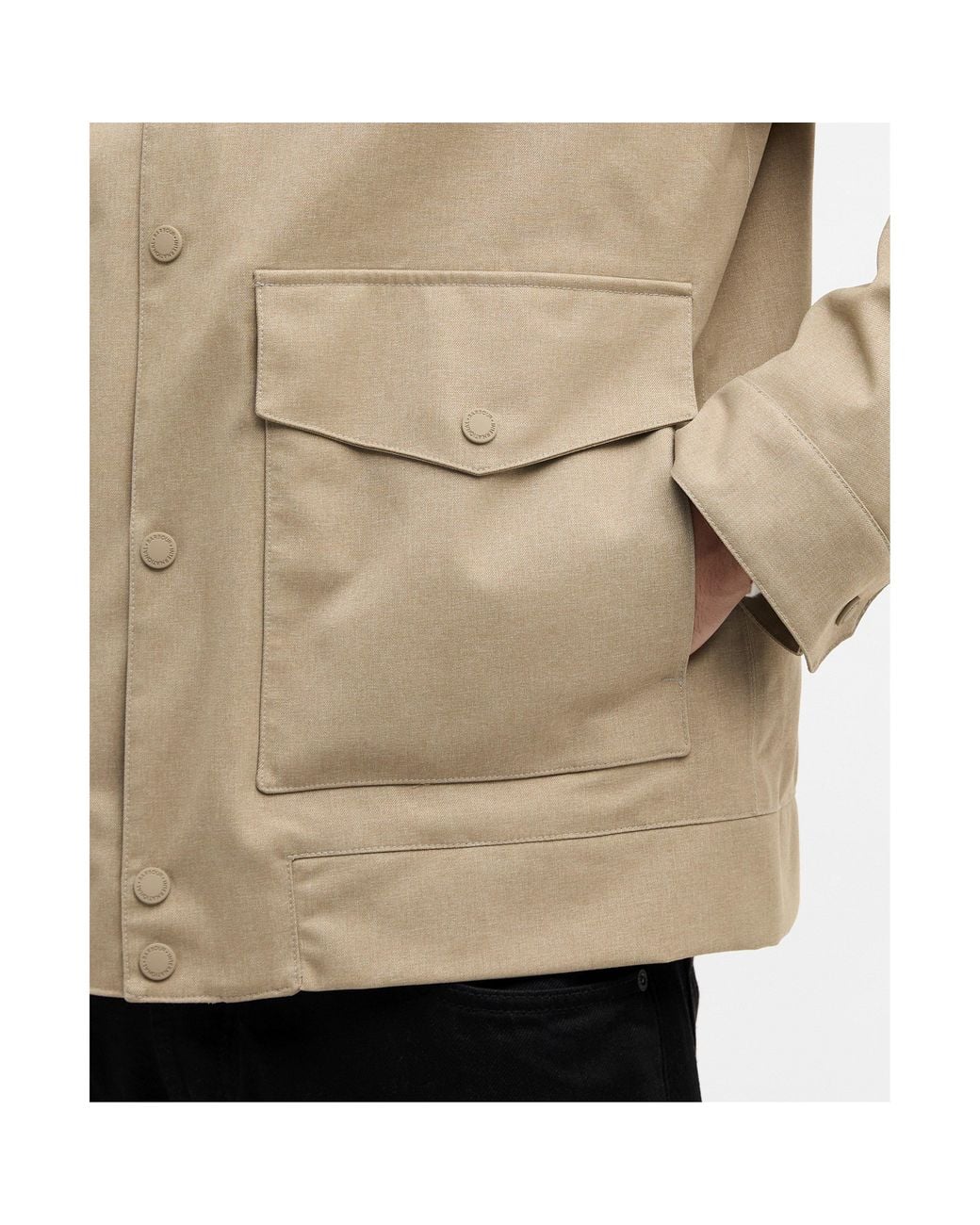 Barbour Natural Elmford Waterproof Jacket for men