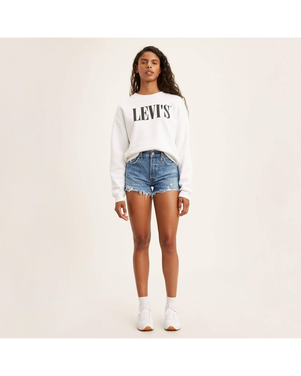 Levi's Blue 501 Original Shorts