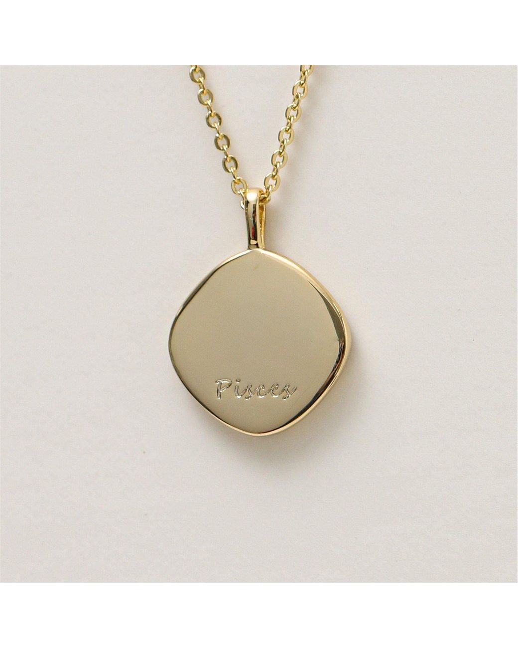 Jon Richard Red Plated Molten Horoscope Necklace