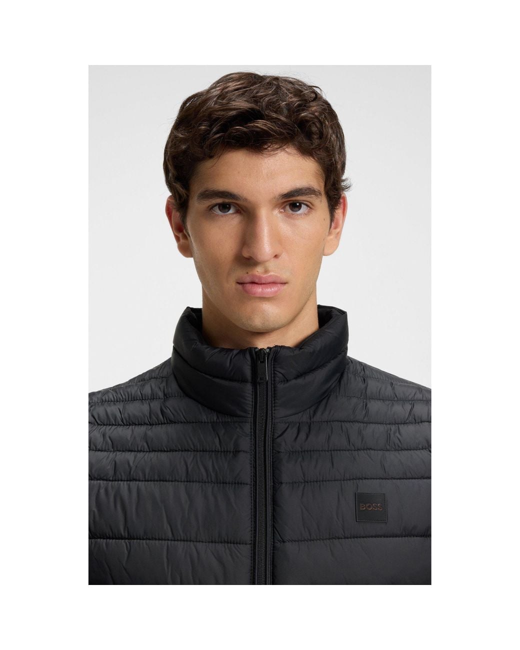 Boss Black Odeno Slim-Fit Gilet for men