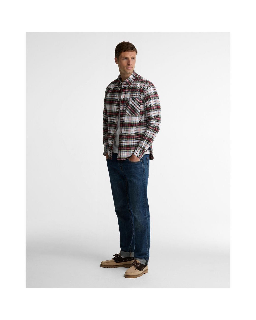 Barbour Red B.Li Tay Highland Ch Sn64 for men