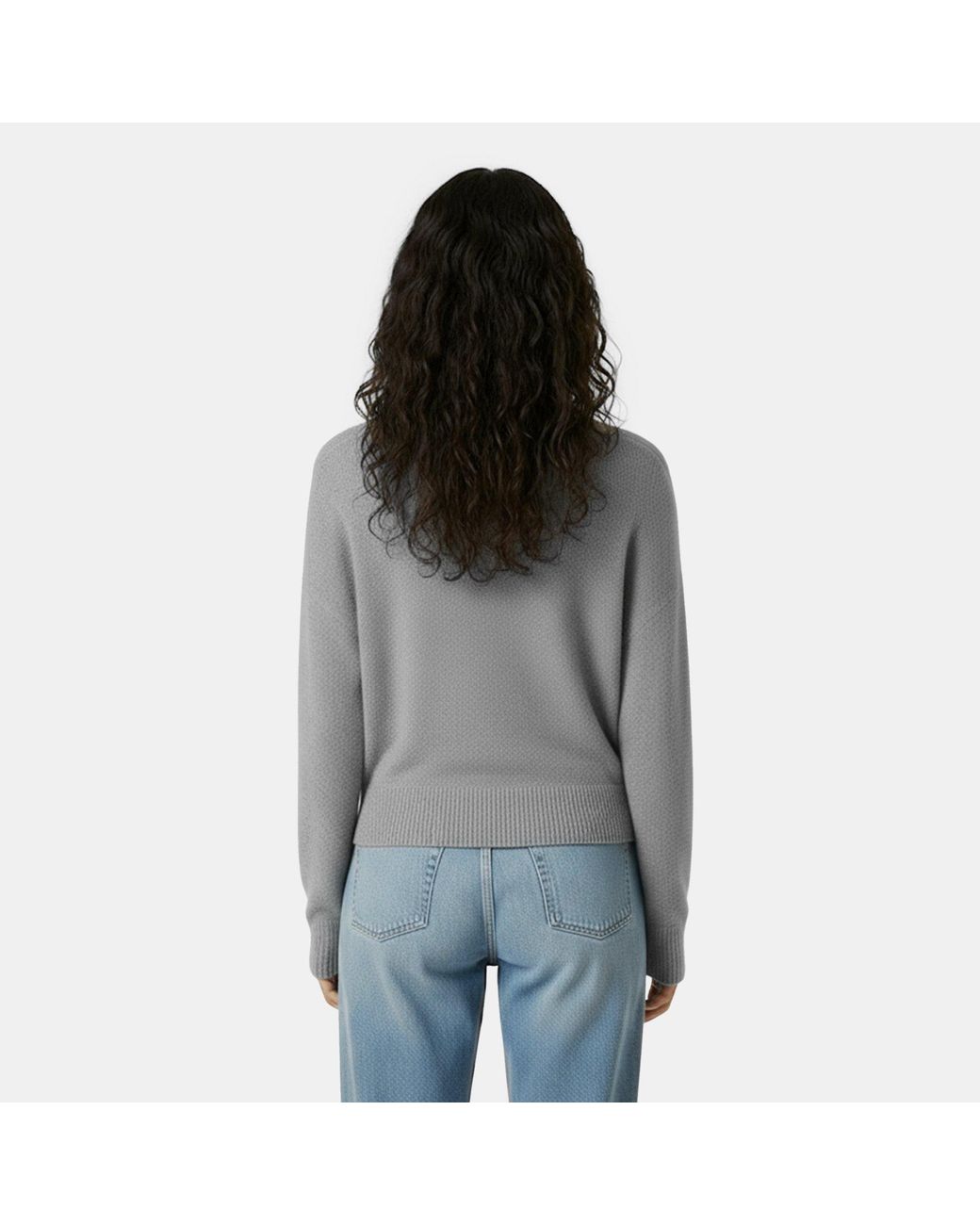 Jack Wills Gray Vintv Crew Neck Jumper