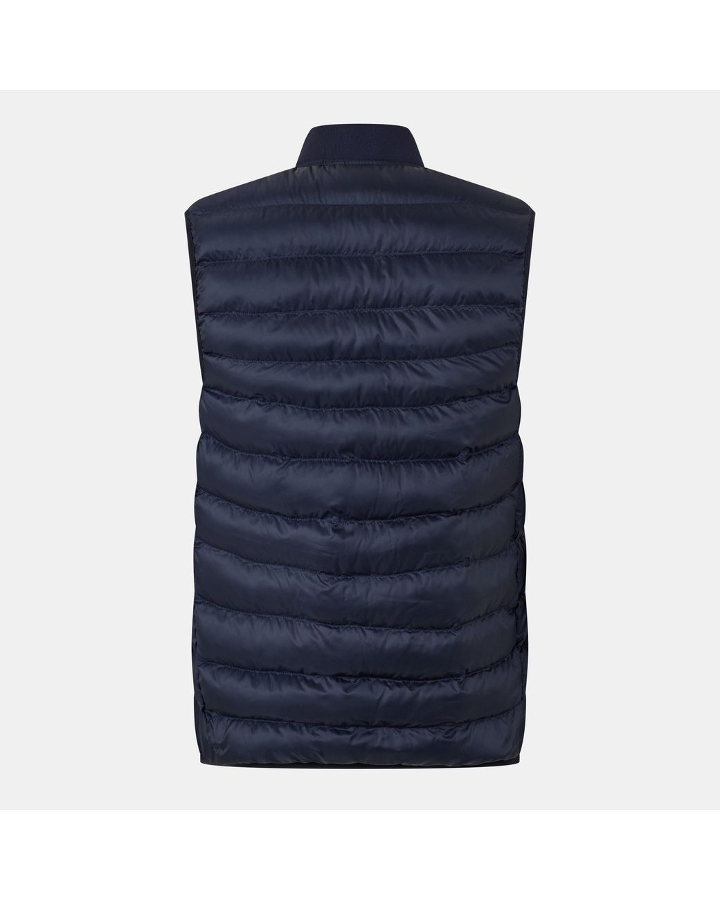 Lacoste Blue Quilted Gilet for men