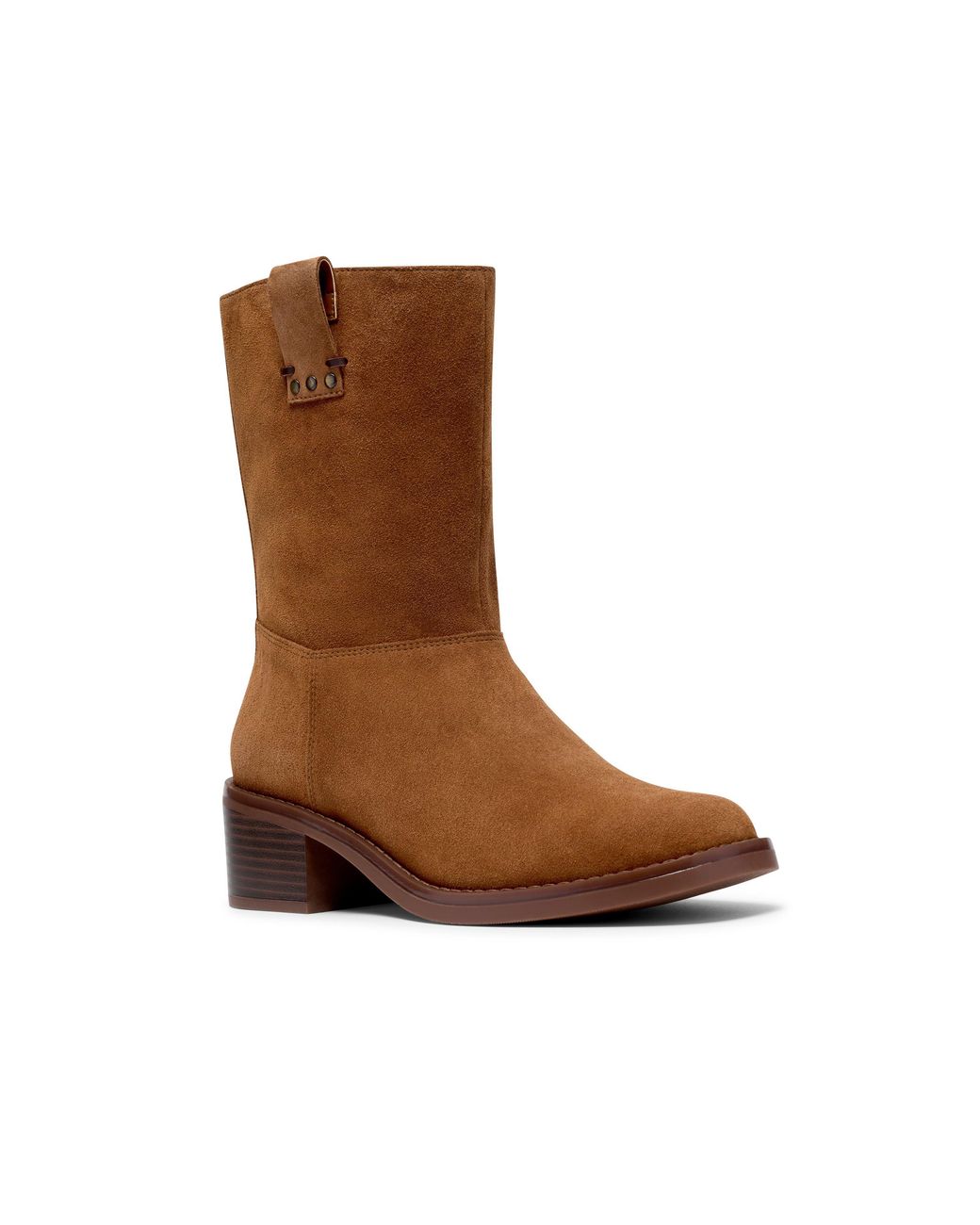 Clarks Brown Digby Slouch Suede Flat Ankle Boots