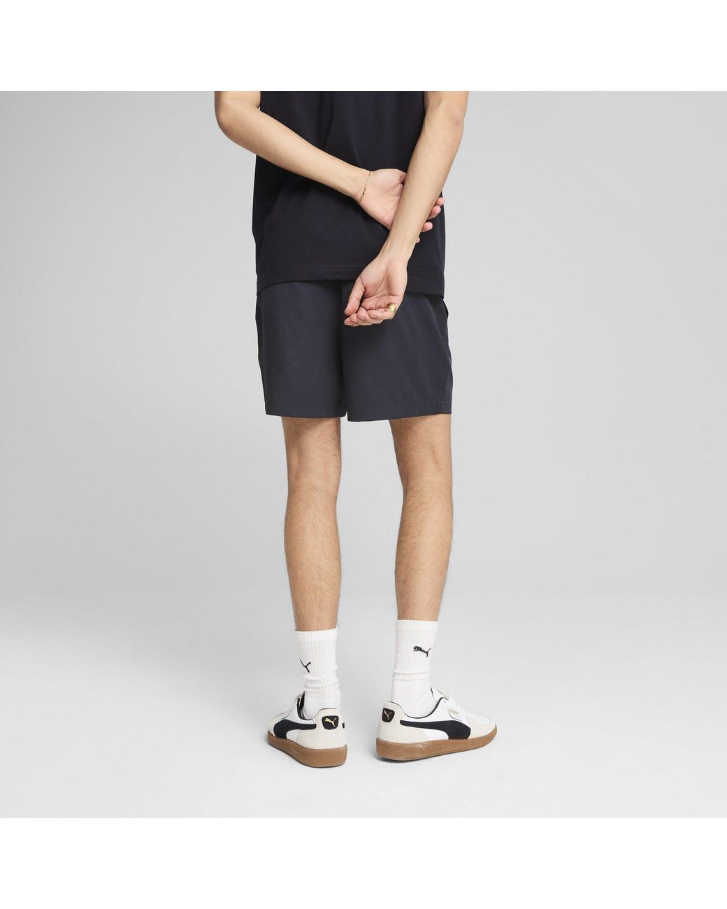 PUMA Blue Ess Woven Shorts 5 Tracksuit Short for men