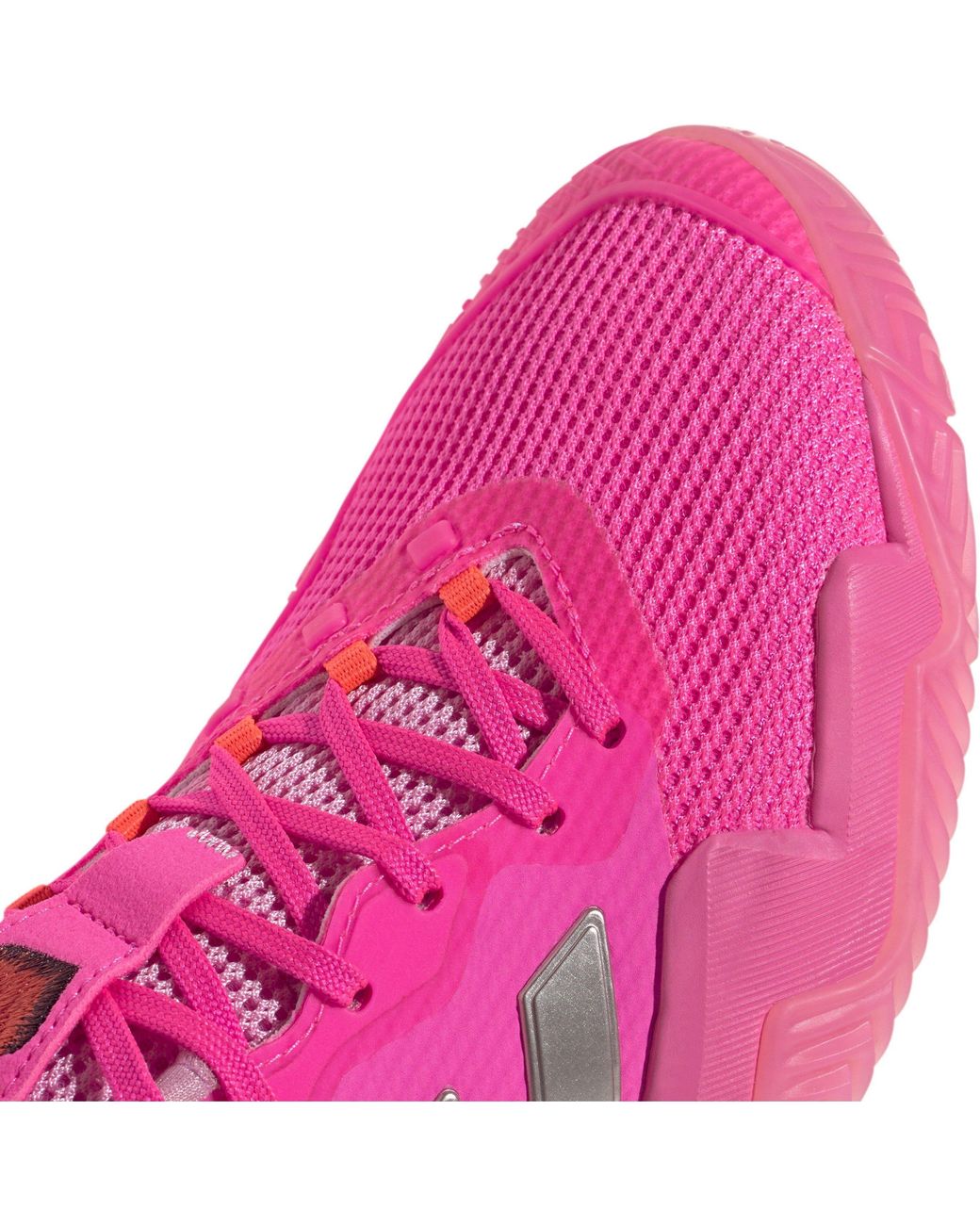 Adidas Pink Barricade 13 Tennis Shoes