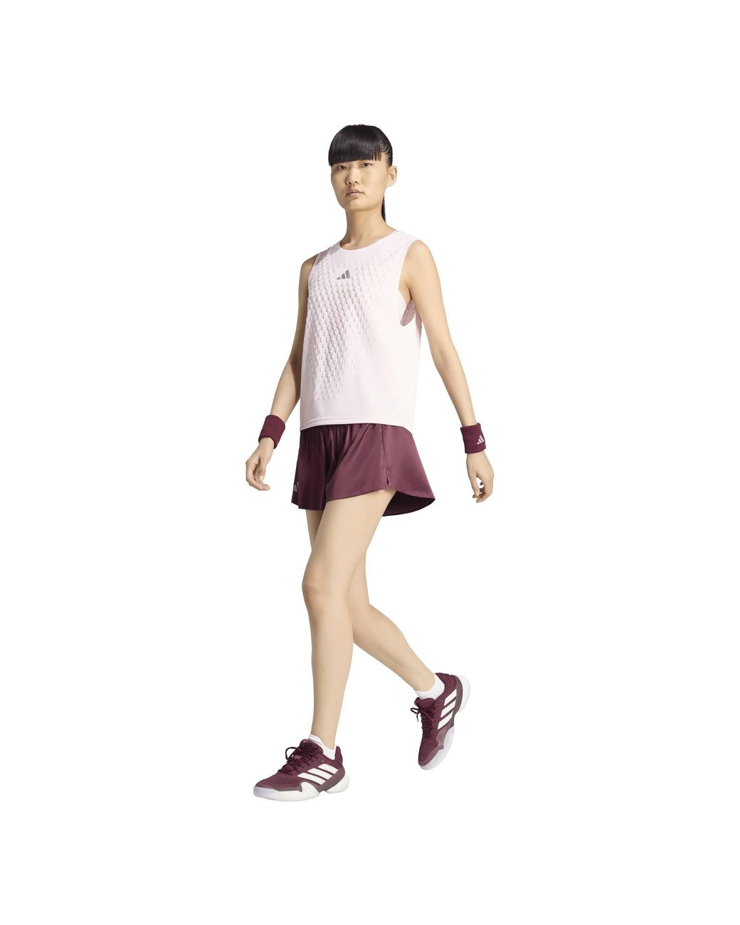 Adidas Purple Us Aeroready Tennis Shorts