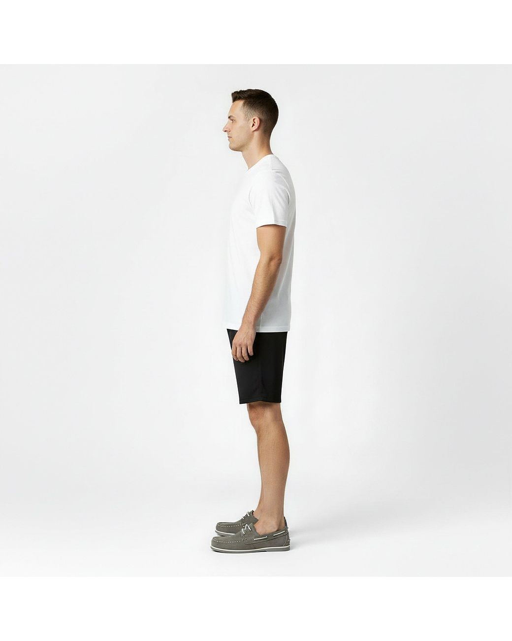 Jack Wills Gray Leather Boat Shoes for men