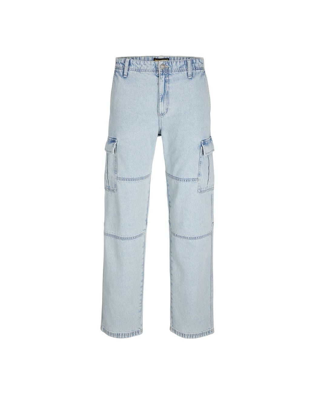 Jack & Jones Blue Eddie Wade Straight Leg Jeans for men