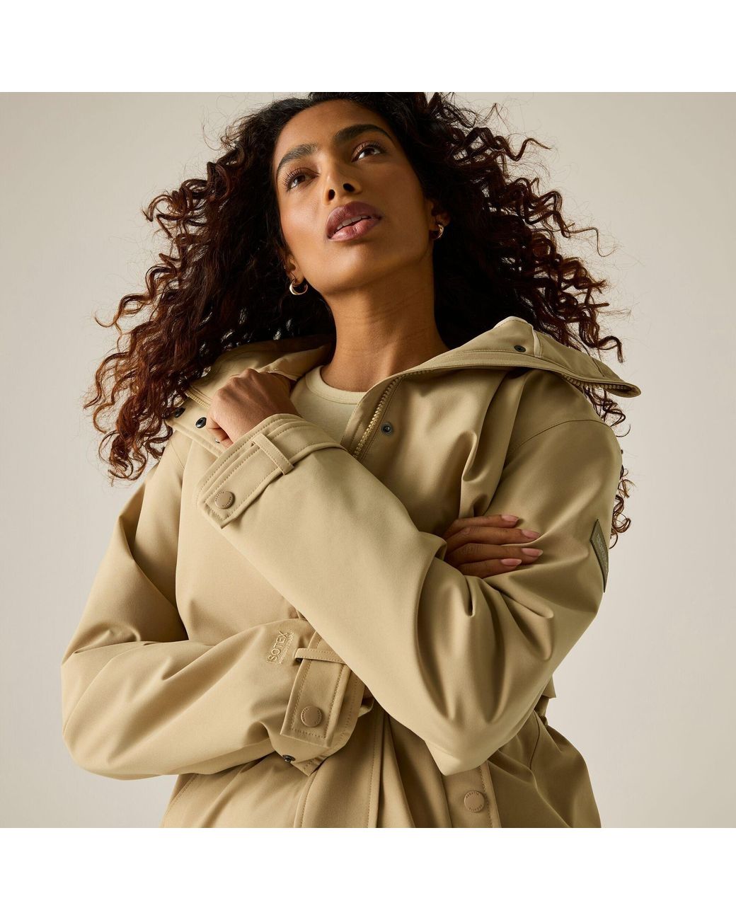 Regatta Green Yasira Waterproof Jacket