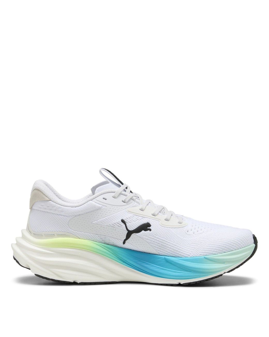 PUMA White Magnify Nitro 3 Everyday Neutral Road Running Shoes for men
