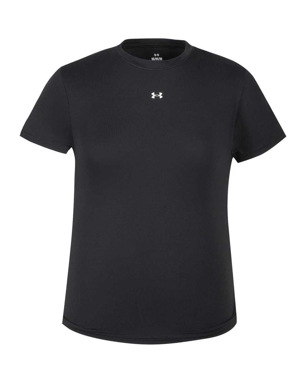 Under Armour Black Motion Short Sleeve Fitted T-Shirt
