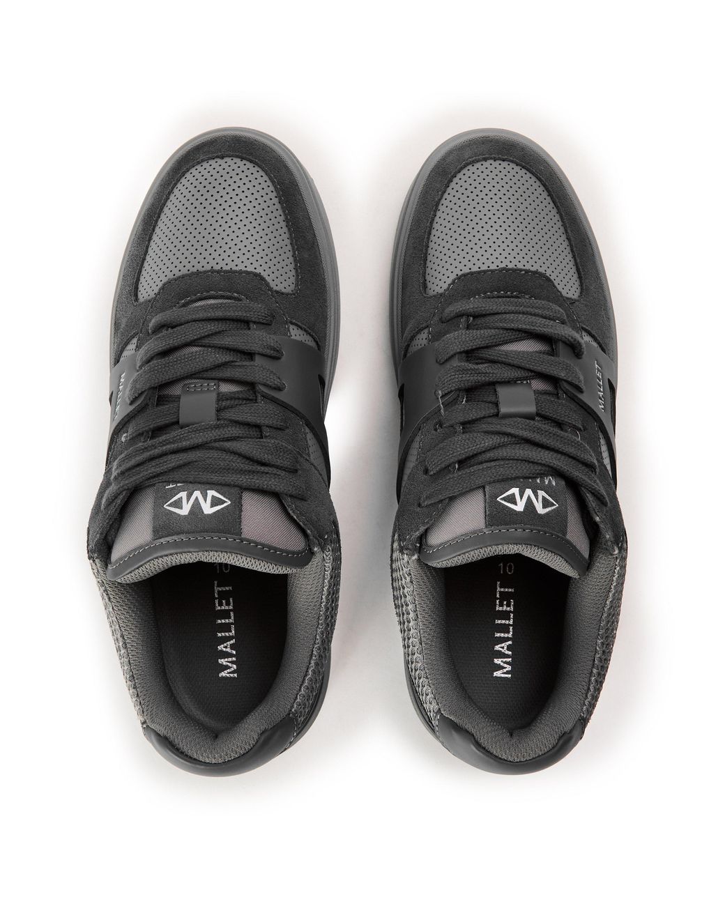 Mallet Gray Fenchurch Chunky Trainers for men